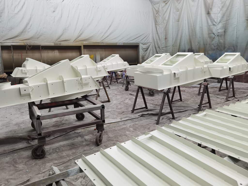 東陽鋼結(jié)構除銹噴漆公司