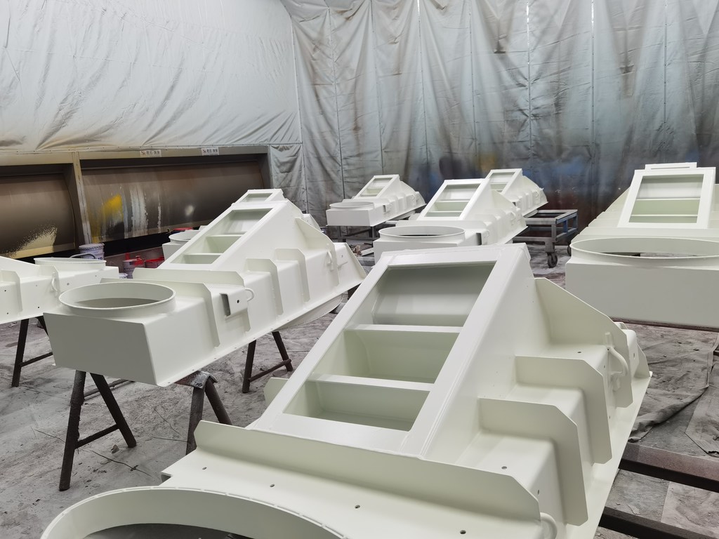 長興鋼結構除銹噴漆公司